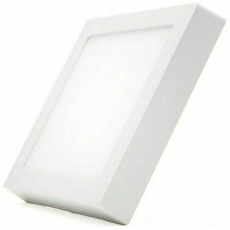 TECH-IT PANNELLO 18W PLAFONIERA faretto LED QUADRATO da ESTERNO luce Naturale 4000k