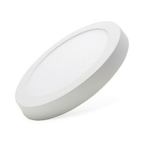 PANNELLO 40cm PLAFONIERA LED ROTONDA 36W da ESTERNO luce Fredda 6000k