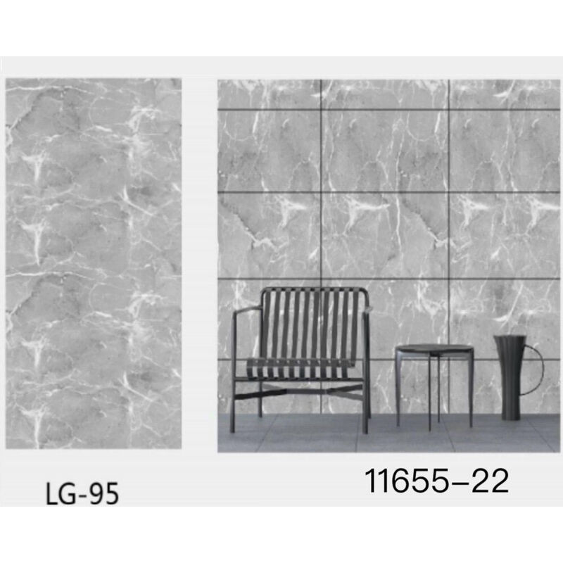 Panneau Mural Adhésif Effet Marbre Gris 300x60 Cm Cuisine Room