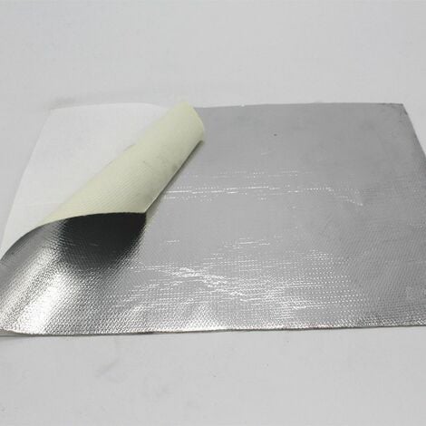 Pannello adesivo termico in fibra di vetro e alluminio per lo scarico 500gr/mq