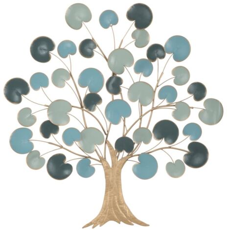 Pannello Apple 89x2,5x90 cm in Ferro Azzurro