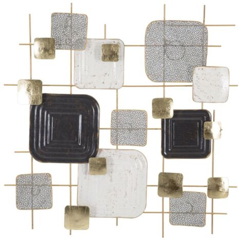 Pannello da Muro Cubes 80x5x80 cm in Ferro