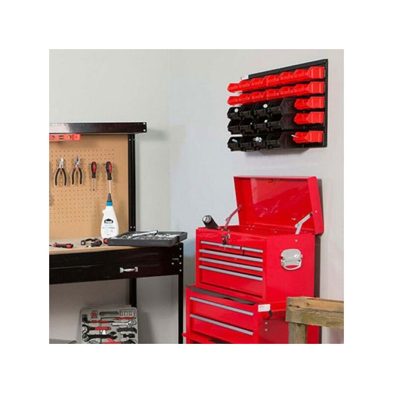 Trade Shop - Pannello da Parete con 32 Box