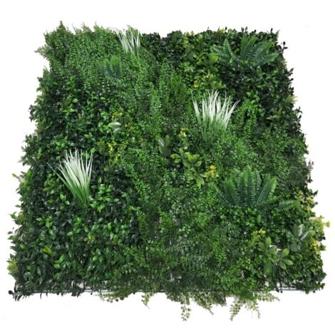 Pannello Decorativo Sempreverde Verticale 100x100 cm