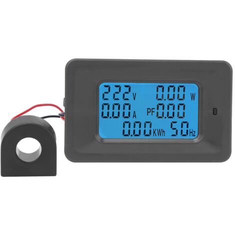 Pannello di controllo digitale LCD 6 in 1 con induttanza mutua: tensione 110-250 V, corrente 100 A