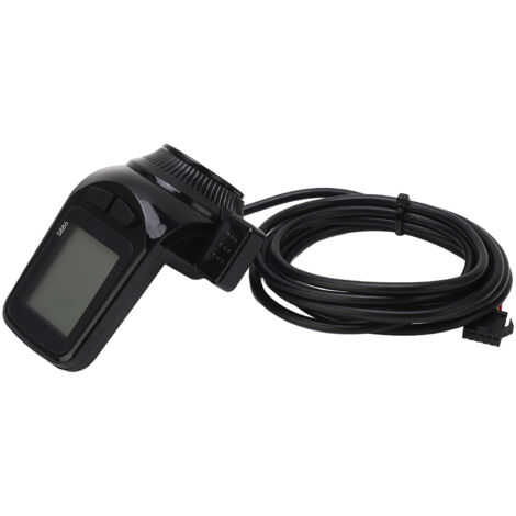 Pannello display LCD S886, leggero e impermeabile, con acceleratore a pollice e connettore per fari per bici elettriche