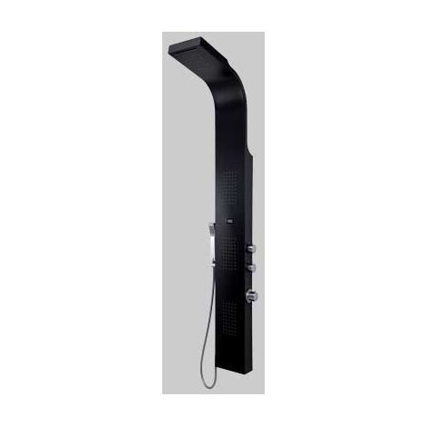 PANNELLO DOCCIA SPA 01  Nero     GEDY