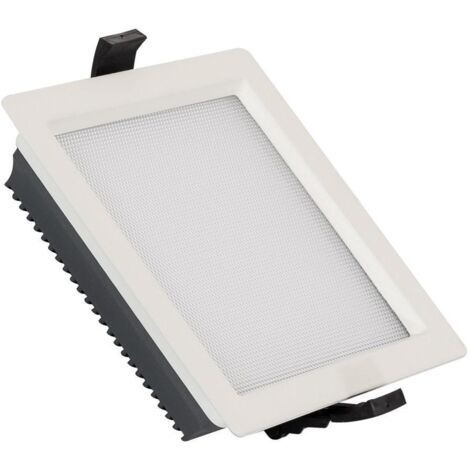 Pannello Downlight LED 15W Quadrato Aero 130 lm/W Microprismatico LIFUD Foro 135x135mm  4000K Bianco Naturale