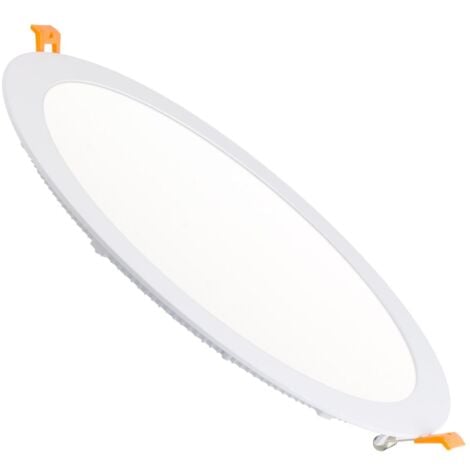 EFECTOLED Pannello Downlight LED 24W Circolare SuperSlim Foro Ø 280mm Bianco Naturale 4000K