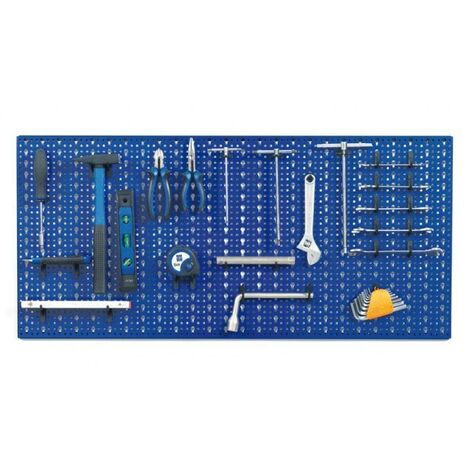 PANNELLO FORATO BLU 98X46X1,2