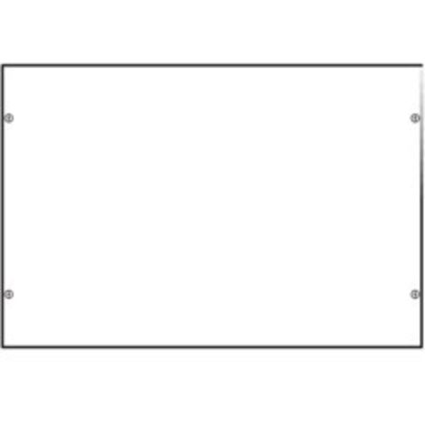 Pannello frontale cieco Hager 400x600mm UC235