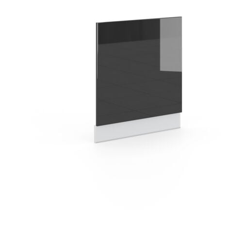 Pannello frontale Fame-Line, Antracite lucido, 60 cm senza piano di lavoro, Vicco