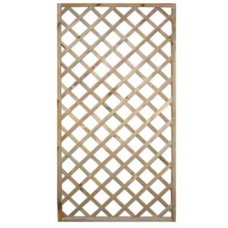 Pannello grigliato legno euro pino impregnato cornice mm 45x30 cm  60x180 Domus