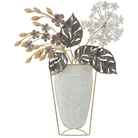 PANNELLO IN FERRO VASE CM 45,5X7,5X53
