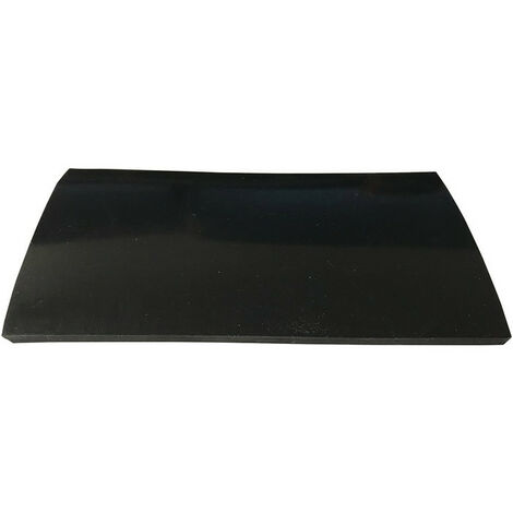 Pannello in gomma EPDM/SBR nera B.1.4m L.10m spessore 3mm con inserto in tessuto ITES (Par 14)
