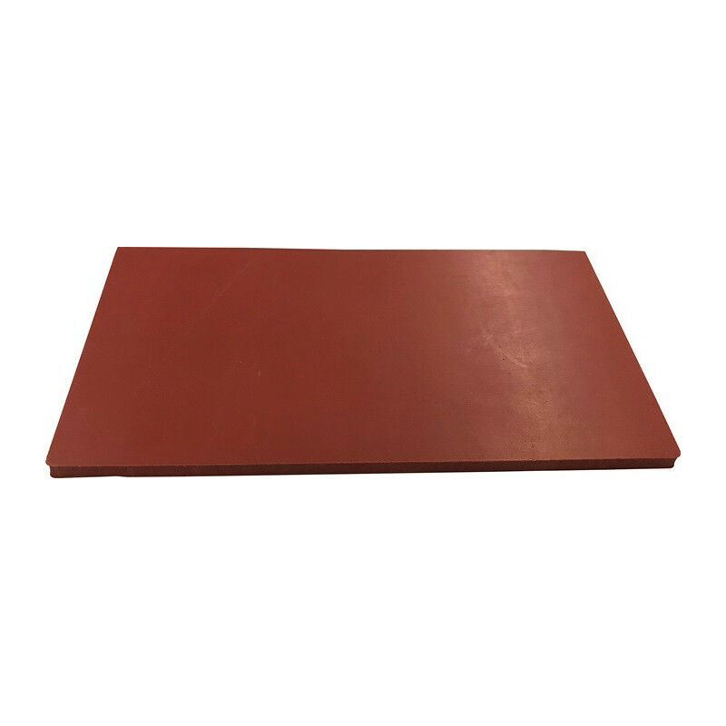 Image of Pannello in gomma Silik 1.2m L.10m spessore 3mm 60 +/- 5 gradi Shore silicone rosso (Per 12)
