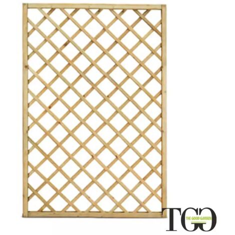 Pannello in legno impregnato in autoclave Maglia Diagonale Alawa 120 x 180 Naturale