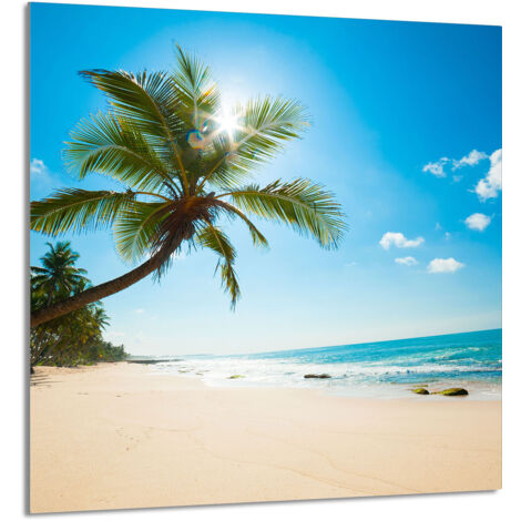 PANNELLO IN VETRO PER CUCINA 60x65 Beach