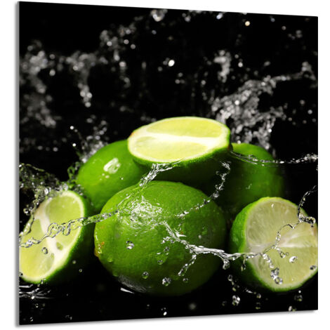 PANNELLO IN VETRO PER CUCINA 60x65 Lime