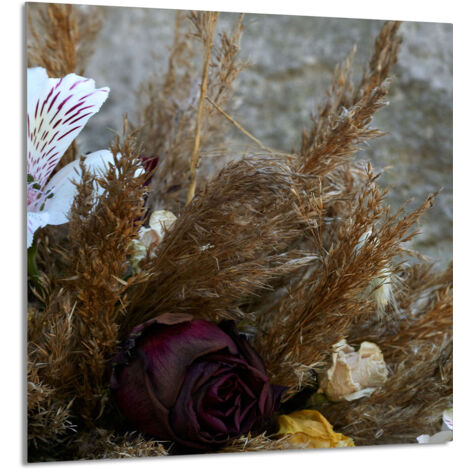 PANNELLO IN VETRO PER CUCINA 60x65 Orchidea