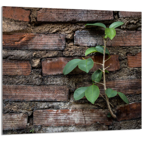 PANNELLO IN VETRO PER CUCINA 65x60 Brick