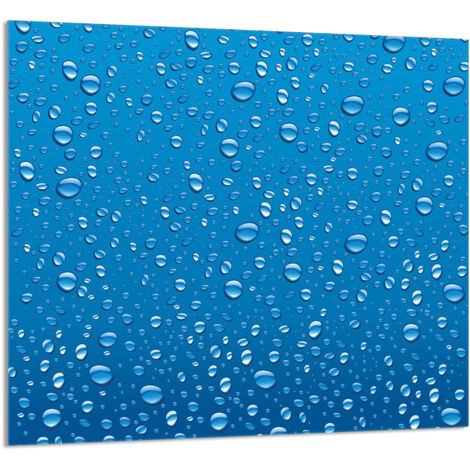 PANNELLO IN VETRO PER CUCINA 65x60 Drops