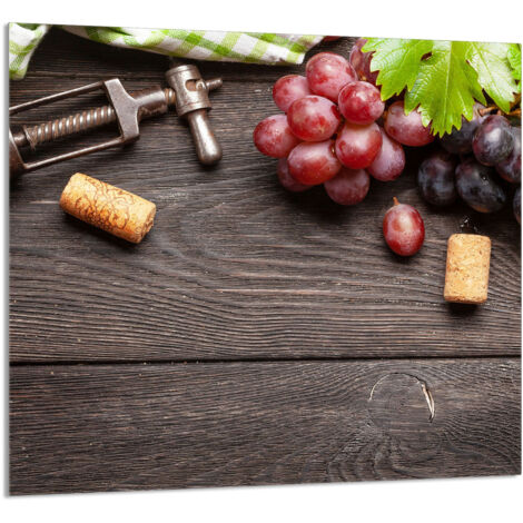 PANNELLO IN VETRO PER CUCINA 65x60 Fruit