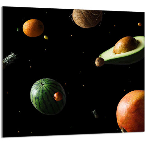 PANNELLO IN VETRO PER CUCINA 65x60 Fruit