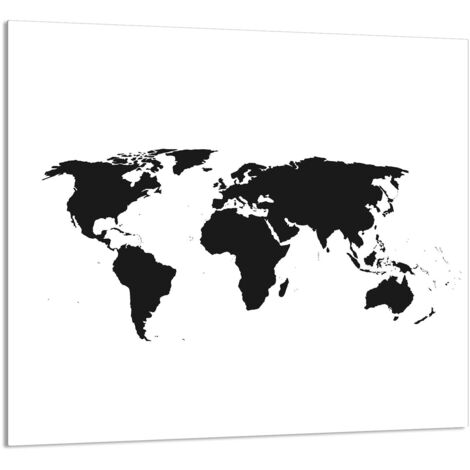 PANNELLO IN VETRO PER CUCINA 65x60 Map