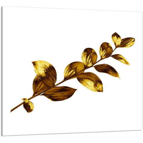 PANNELLO IN VETRO PER CUCINA 65x60 Oro