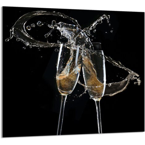 PANNELLO IN VETRO PER CUCINA 65x60 Vino