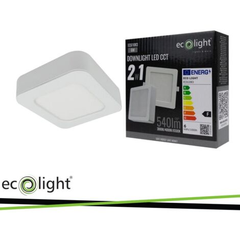 PANNELLO INCASSO 6W QUADRATO CCT 2IN1 (INCASSO E SUPERF.)