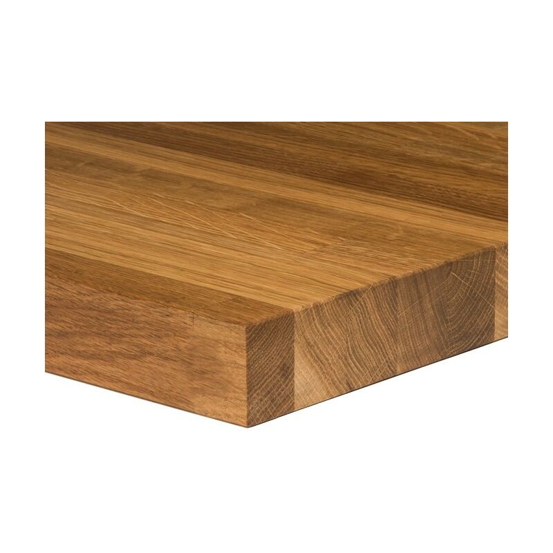 Pannello Lamellare Rovere Oliato Mm40x800x1400 Naturale 100 