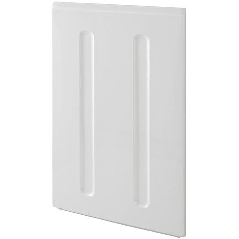 Pannello laterale 62x86 sagomato per vasca con apertura interna dx e sx