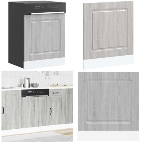 Pannello Lavastoviglie Kalmar Grigio Sonoma 60x1,5x67 cm - Pannello lavastoviglie - Armadio da cucina