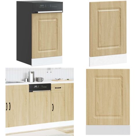 Pannello Lavastoviglie Kalmar Rovere Sonoma 45x1,5x67 cm - Pannello lavastoviglie - Armadio da cucina