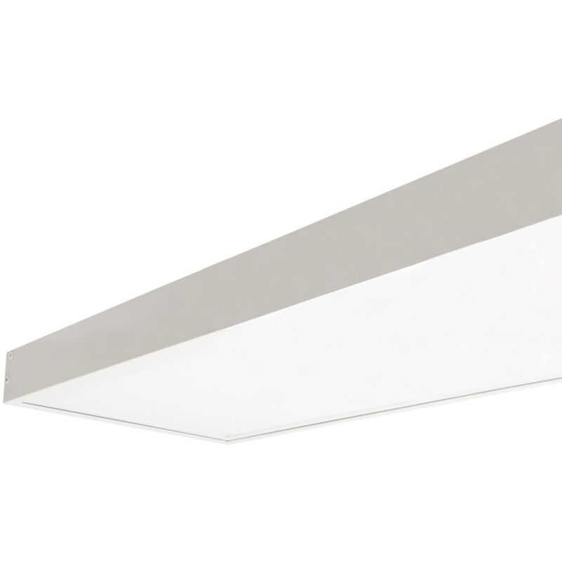 Pannello led 120x30 cm 40W 4000lm lifud + Kit di Superficie Bianco Caldo Individuale 3000K lifud Non Regolabile