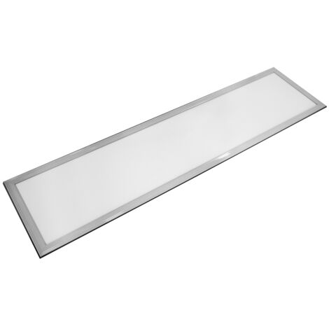 Pannello Led 40W 120x30cm Cornice bianca rettangolare luce regolabile Novaline