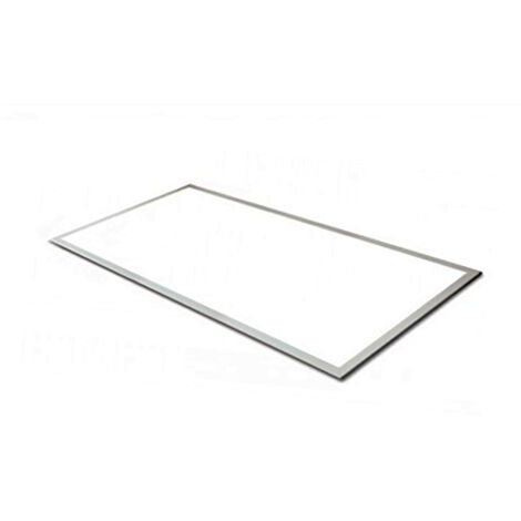Pannello Led 60x30 30W 220v bordo argento driver incluso PANEL60X30-30WLuce Neutra Naturale 4200k