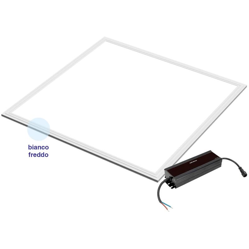 Image of Pannello led 60x60 45W quadrato incasso luce fredda ufficio locale plafoniera v-tac 60256