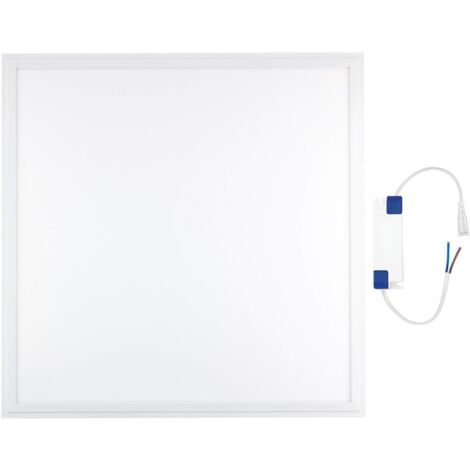 Pannello LED 60X60cm Incasso Soffitto Quadrato Luce Fredda Cornice Bianca 48w