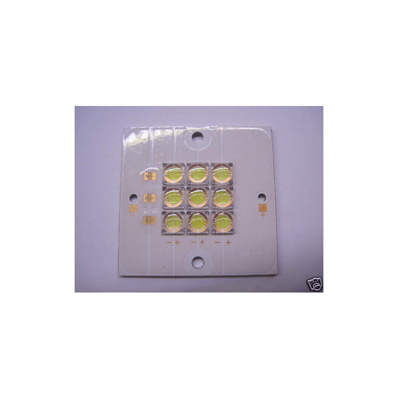 Pannello led 9x1w 9 watt quadrato bianco freddo