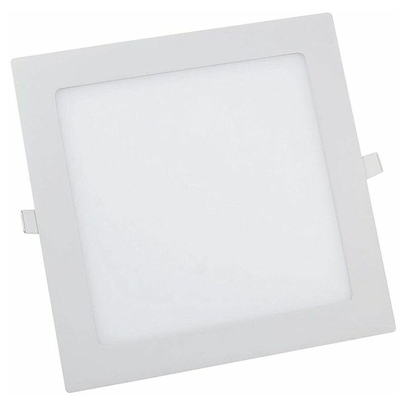 Image of BES - Pannello Led Incasso 12W Faretto Soffitto Quadrato Luce Calda Faro Interno Slim