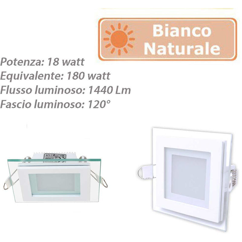 Faretto Led Slim Da Incasso 9W Rotondo Cornice Bianca Apertura 100 Gradi Bianco Freddo 6500k Aigostar - Foto 11