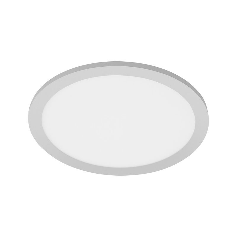 Pannello led con sensore di movimento 20W cromo-bianco metallo-plastica Ø30cm Telefunken