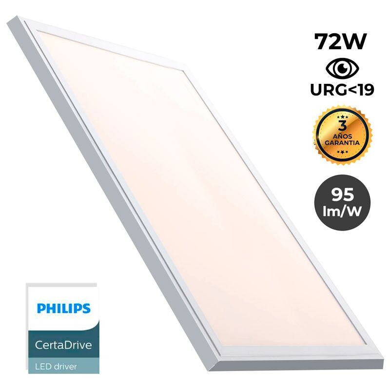 Pannello LED Slim da superficie 120X60cm - Driver