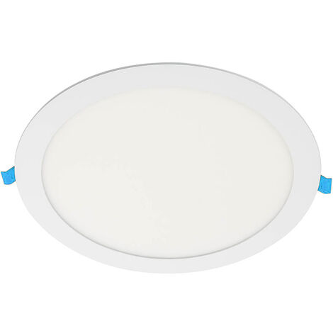 Gea Luce Dione faretto 8w 3000k led incasso cartongesso rotondo bianco round