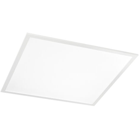 Pannello Led Panel Alluminio Bianco Led 40W 3000K Luce Calda Cri80