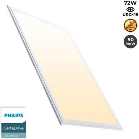 BARCELONA LED Pannello LED slim 120X60cm - Driver PHILIPS - 72W - UGR19 - Bianco Neutro