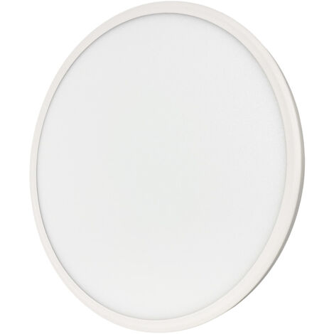 Pannello led slim rotondo da incasso faretto con clip regolabile adatto per foro da 10 a 28 cm 40 watt illuminazione a luce naturale 4000k